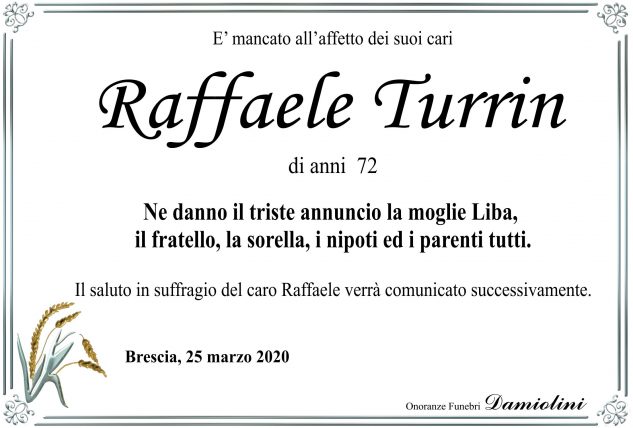 Sig. Raffaele Turrin