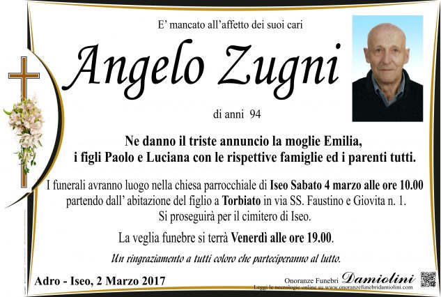 Sig. Angelo Zugni