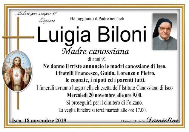 Madre Luigia Biloni